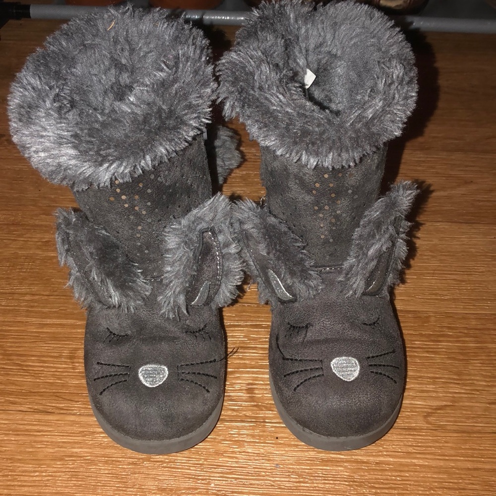 Kids snow bunny boots